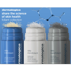 Набір для обличчя DERMALOGICA (Дермалоджика) Foliant Collection Тріо ексфоліантів