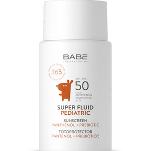 Флюїд дитячий BABE LABORATORIOS (Бабе Лабораторіос) Pediatric (Педіатрік) сонцезахисний супер SPF 50 з пантенолом і пребіотиком 50 мл