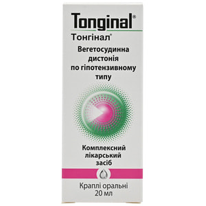 Тонгинал капли орал. фл. 20мл