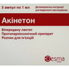 Акінетон р-н д/ін. 5мг/мл амп. 1мл №5