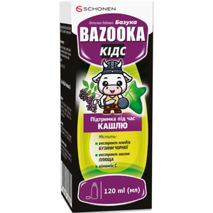 Базука Кідс еліксир флакон 120 мл