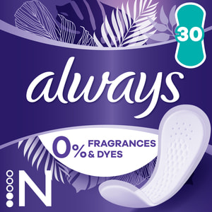 Прокладки щоденні жіночі ALWAYS (Олвейс) Daily Fresh Normal 0% віддушок та барвників 30 шт