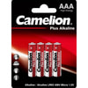 Батарейки CAMELION (Камелион) AAA алкалиновые LR03-BP4 Plus Alkaline 4 шт