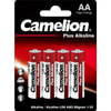 Батарейки CAMELION (Камелион) AA алкалиновые LR06-BP4 Plus Alkaline 4 шт