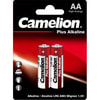 Батарейки CAMELION (Камелион) AA алкалиновые LR06-ВP2 Plus Alkaline 2 шт