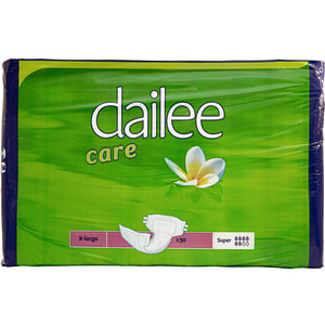 Підгузники для дорослих DAILEE Care (Дайлі Турбота) Super Extra Large (Супер Екстра Лардж) розмір XL/4 30 шт