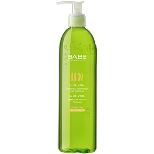 Гель для тіла BABE LABORATORIOS (Бабе Лабораторіос) Body (Боді) зволожуючий з 100% алое вера 395 мл