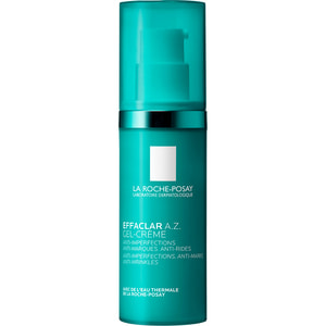 Гель-крем для обличчя La Roche-Posay (Ля Рош-Позе) Ефаклар А.З. із комплексом 3 кислот для зменшення недоліків проблемної шкіри, корекції зморшок 40мл