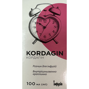 Кордагін р-н д/інф. 42мг/мл пляш. 100мл