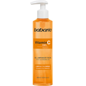 Гель для лица BABARIA (Бабария) с витамином С очищающий 200 мл