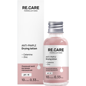 Локальний засіб від прищів RE.CARE (Рекейр) Anti-Pimple Drying Lotion підсушуючий 10 мл