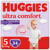 Підгузники-трусики для дітей HUGGIES (Хагіс) Ultra Comfort (Ультра комфорт) унісекс 5 від 12 до 17 кг 34 шт