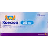 Крестор табл. в/о 20мг №28