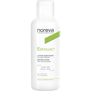Лосьон для лица и тела NOREVA (Норева) Exfoliac (Эксфолиак) очищающий с высокой концентрацией АНА (АХА) для проблемной кожи 125 мл