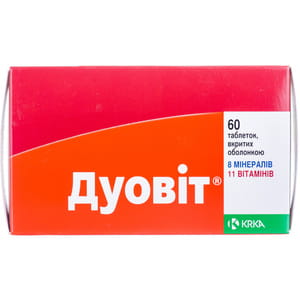 Дуовіт табл. в/о комбі-упаковка №60