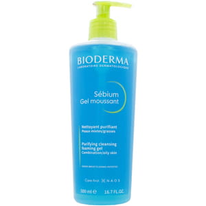 Гель для обличчя BIODERMA (Біодерма) Себіум очищуючий для жирної та проблемної шкіри 500 мл