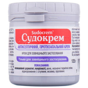 Судокрем крем д/зовн. застосув. 125г