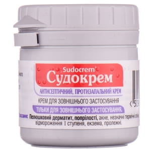 Судокрем крем. д/зовн. застосув. 60г