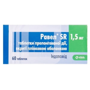 Равел SR табл. в/о 1,5мг №60