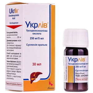 Укрлив сусп. оральн. 250мг/5мл фл. 30мл