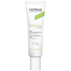 Гель для обличчя NOREVA (Норева) Exfoliac (Ексфоліак) NC для шкіри схильної до акне 30 мл