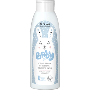 Засіб для купання Солодких снів + піна для ванн Dr.Sante Baby (Доктор санте) 500 мл