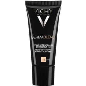 Флюид для лица VICHY (Виши) Дермабленд корректирующий тональный тон 15 30 мл