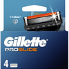 Касети змінні для гоління GILLETTE Fusion (Жилет Фьюжин) ProGlide (Проглайд) 4 шт
