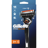 Бритва GILLETTE Fusion (Жилет Фьюжин) ProGlide (Проглайд) з двома змінними касетами