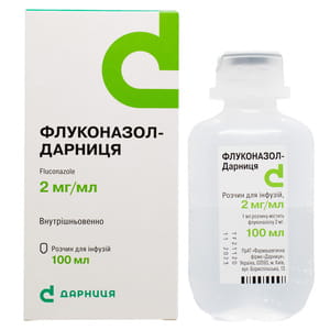 Флуконазол-Дарниця р-н д/інф. 2мг/мл фл. 100мл