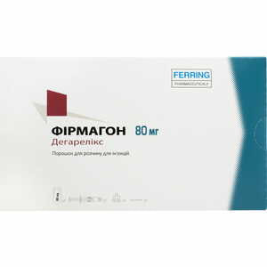 Фірмагон пор. д/р-ну д/ін. 80мг фл.+р-ик шпр. 4,2 мл №1
