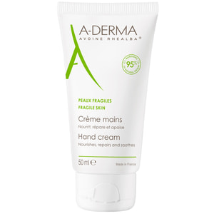 Крем для рук A-DERMA (А-Дерма) з молочком вівса Реальба відновлюючий для сухої і подразненої шкіри 50 мл