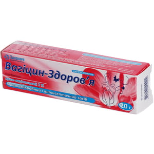 Вагіцин-Здоров'я крем вагінал. 2% туба 20г