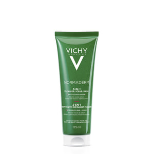 Средство 3 в 1 для лица VICHY (Виши) Нормадерм очищающее гель для умывания + скраб + маска 125 мл