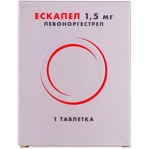 Ескапел табл. 1,5мг №1
