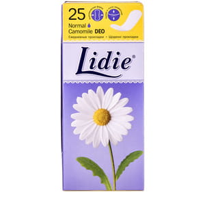 Прокладки жіночі щоденні LIDIE (Лідія) Normal Deo (Нормал) 25 шт