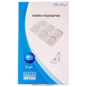 Подушечка FOOT CARE (Фут Кеа) артикул SG-802 клейка розмір універсальний 6 шт