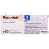 Коронал 5 табл. в/о 5мг №60