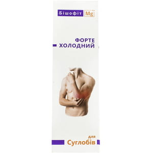 Гель Бішофіт Mg++ Форте холодний Полтавський з охолоджуючою дією 100 мл