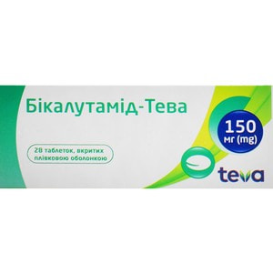 Бикалутамид-Тева табл. п/о 150мг №28
