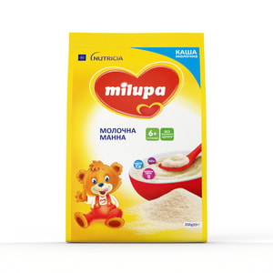 Каша молочна дитяча Нутриція Milupa (Мілупа) Манна з 6-ти місяців 210 г