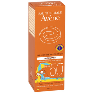 Лосьйон (молочко) сонцезахисний AVENE (Авен) найвищого ступеня УФ захисту SPF50+ для чутливої шкіри дітей 100 мл