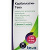Карбоплатин-Тева конц. д/р-ра д/инф. 10мг/мл фл. 15мл (150мг) №1