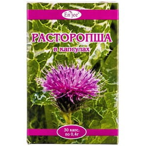 Расторопша ENJEE (Энжи) капсулы по 0,4 г 30 шт