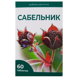 Диетическая добавка с противовоспалительным действием на суставы ENJEE (Энжи) Сабельник таблетки по 0,5 г флакон 60 шт