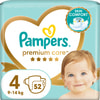 Підгузки для дітей PAMPERS Premium Care (Памперс Преміум) Maxi (Максі) 4 від 9 до 14 кг 52 шт
