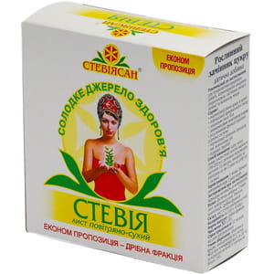 Сахарозамінник рослинний Стевії лист Стевіясан 50 г
