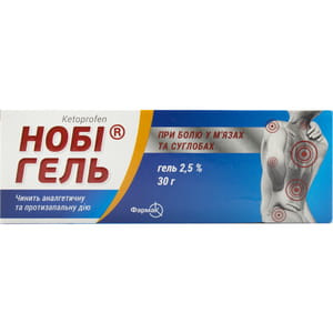 Ноби Гель гель 2.5% туба 30г