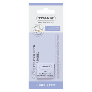 Лезо педикюрне TITANIA (Титанія) артикул 3100/К