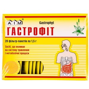 Гастрофіт збір фільтр-пакет 1.5г №20